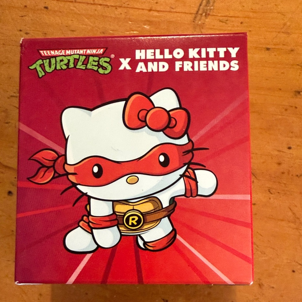 Hello Kitty Red Ninja Action Figure with Bow